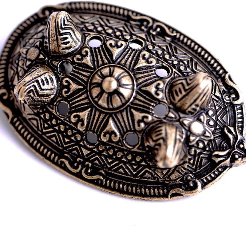 LANGHONG Norse Viking Brooch For Men Turtle Brooch Talisman Jewelry, Gift For Men - Image 1